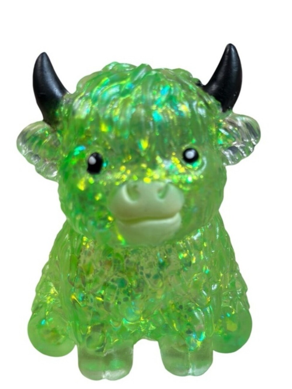 2 for $20 Green Iridescent Highland cow squishylast one